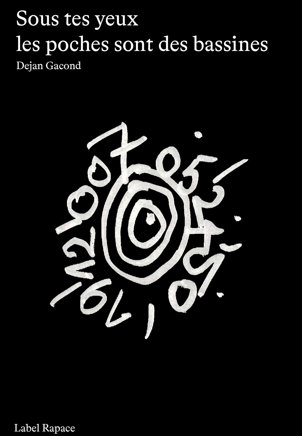 Couverture du livre : Sous tes yeux les poches sont des bassines